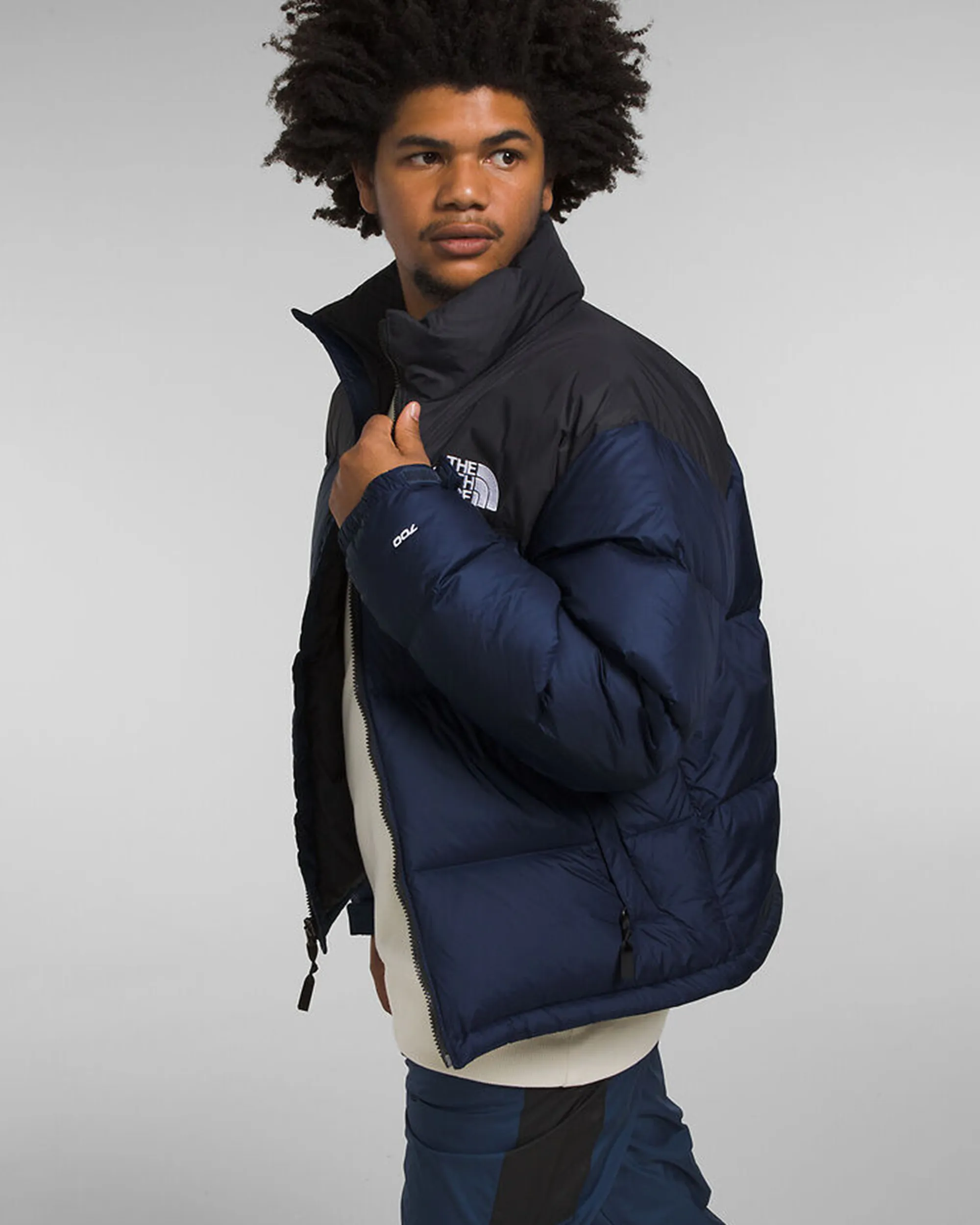 1996 Retro Nuptse Jacket - Summit Navy / Black