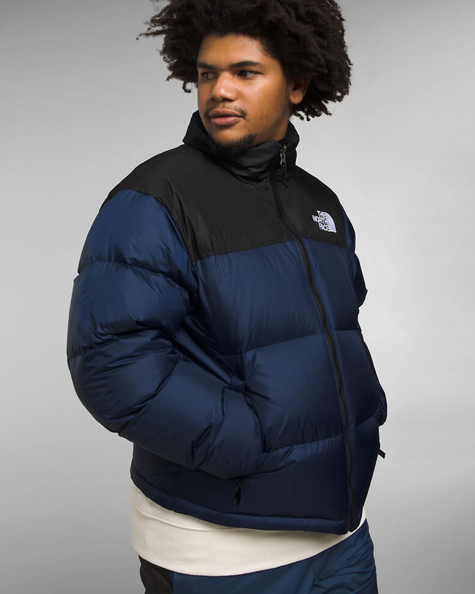 1996 Retro Nuptse Jacket - Summit Navy / Black