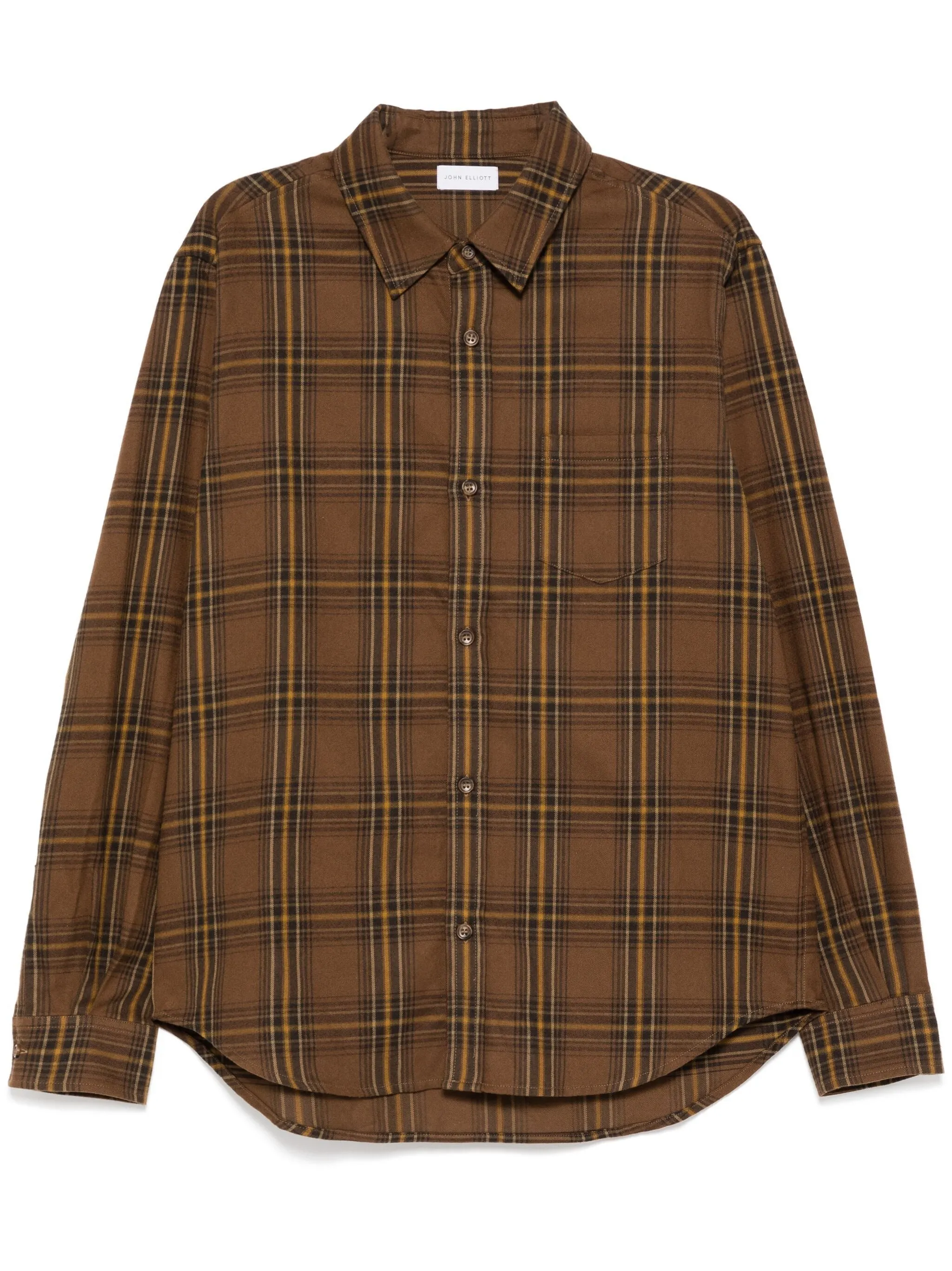 ALDER BUTTON UP CRAFTED IN SOFT "PICO CHECK" FLANNEL SHIRT