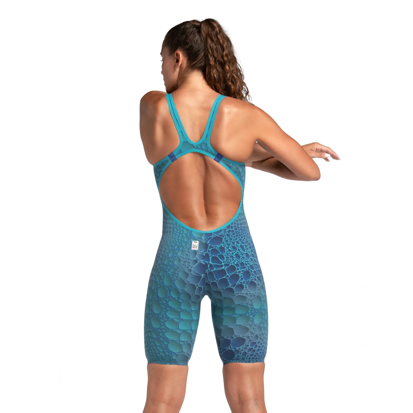 ARENA CAIMANO SPECIAL EDITION WOMEN'S OPEN BACK POWERSKIN CARBON AIR2 KNEESKIN - ABYSS CAYMAN