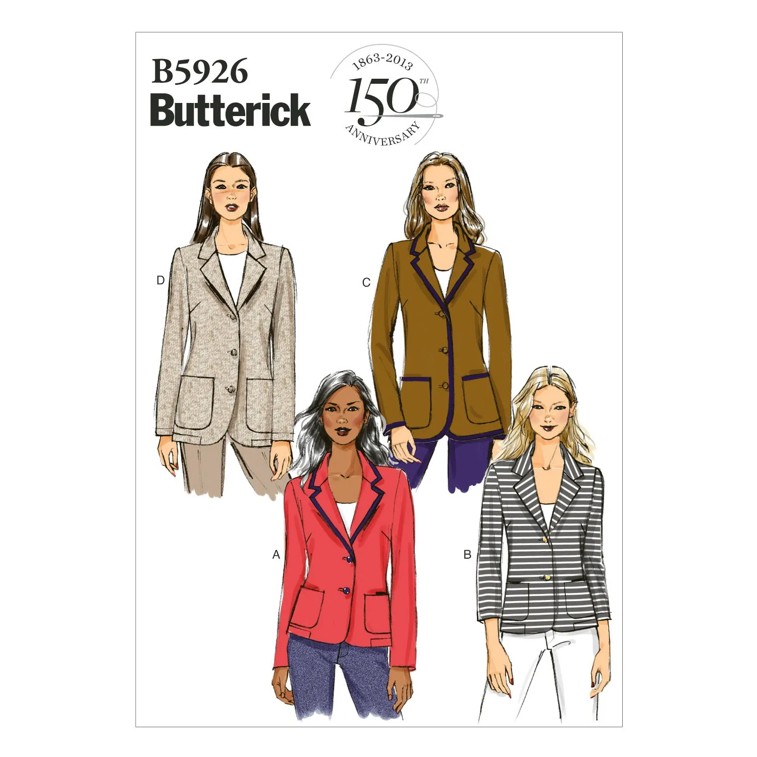 B5926 Misses'/Misses' Petite Jacket