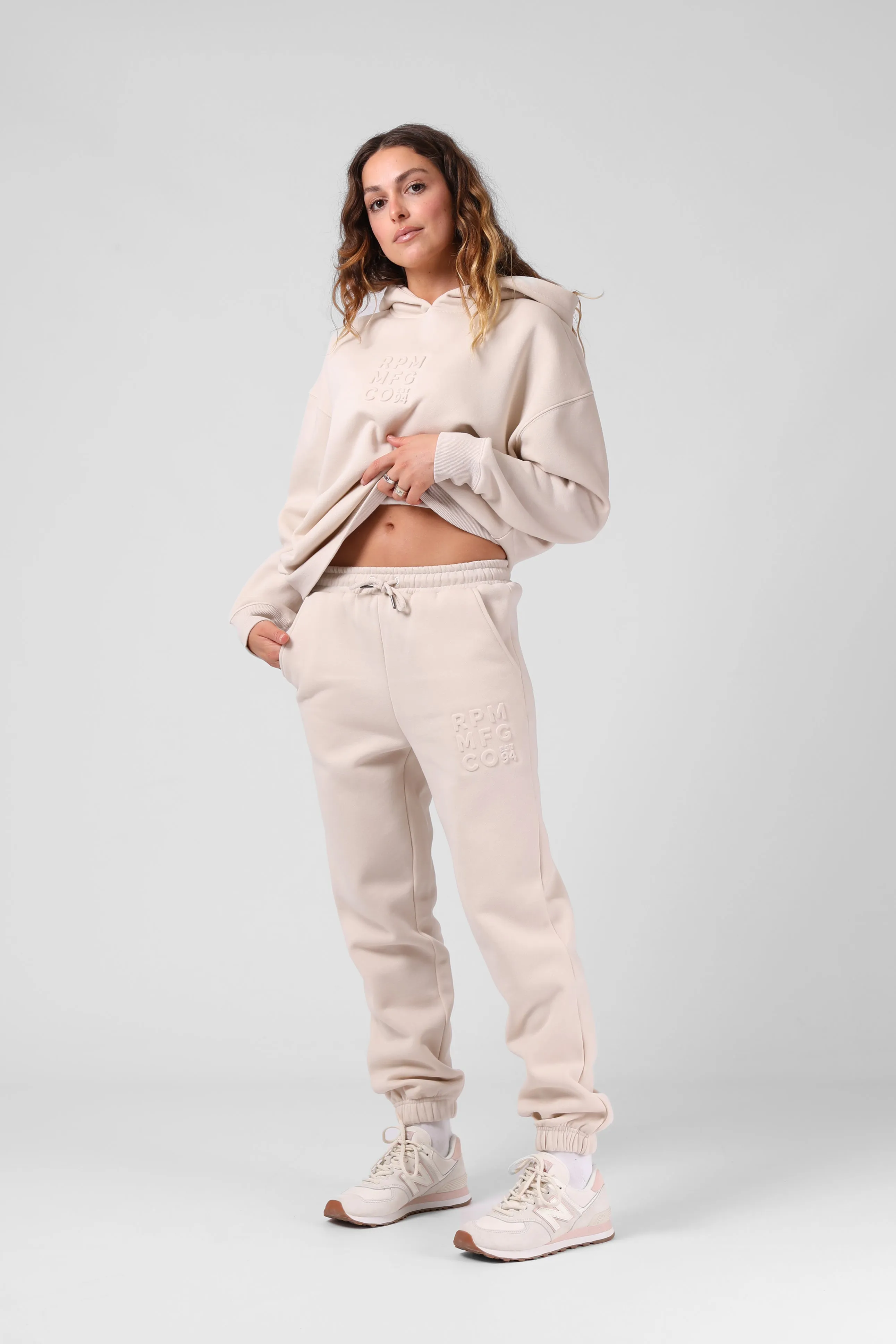 Baggy Tracky Pant - Birch