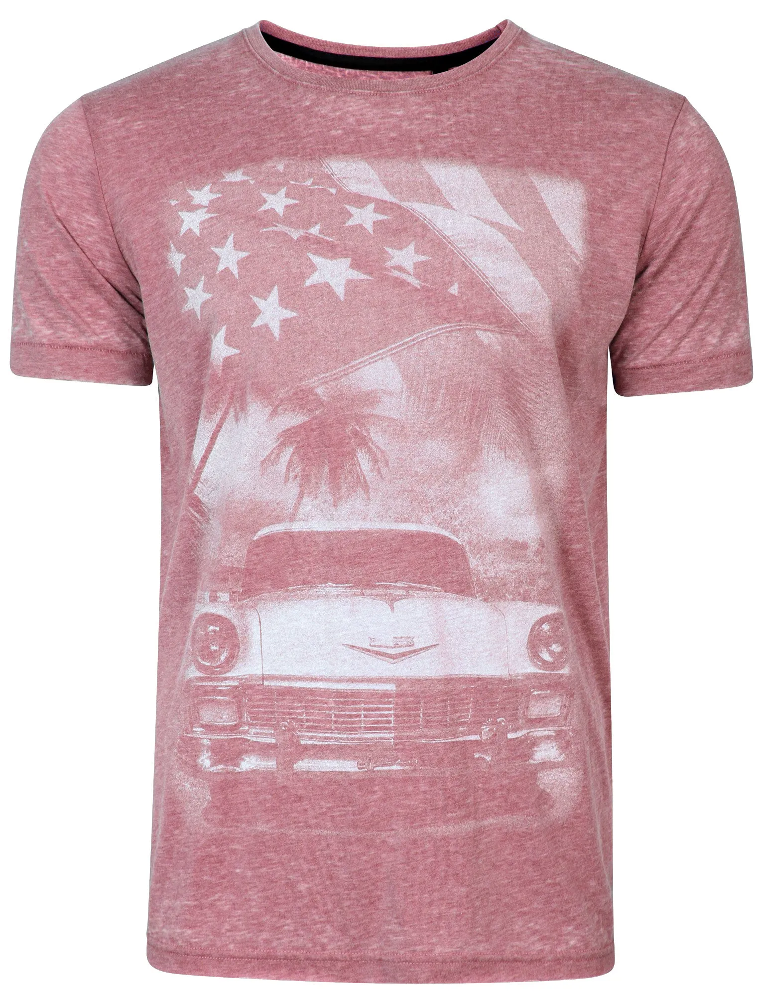 Burnout T-Shirt in Bordeaux - Dissident