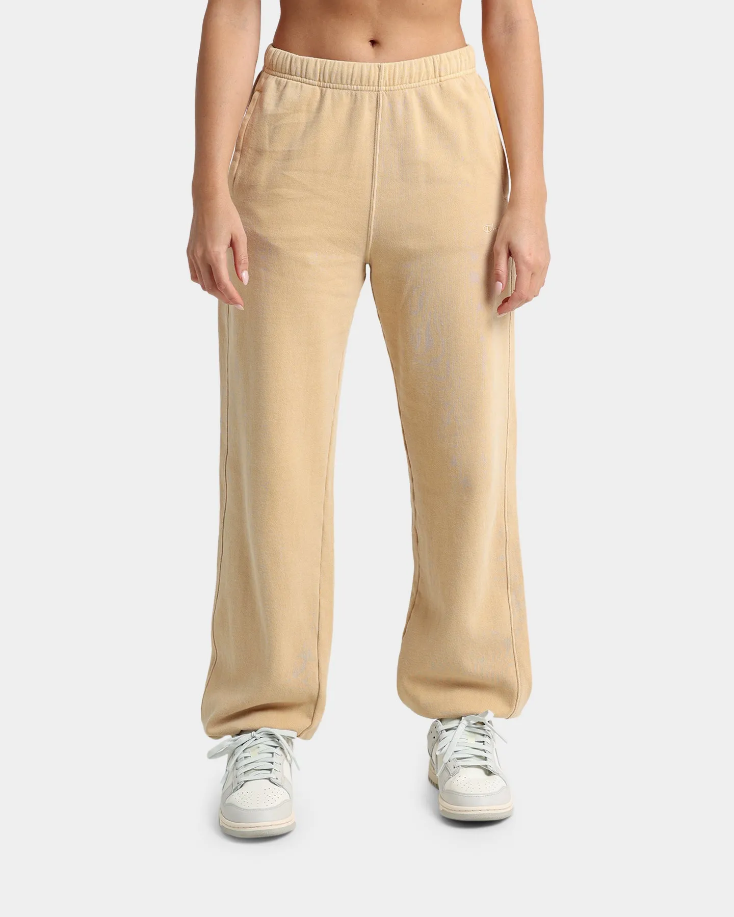 Champion Women's Lightweight Vintage Dye Joggers Gold