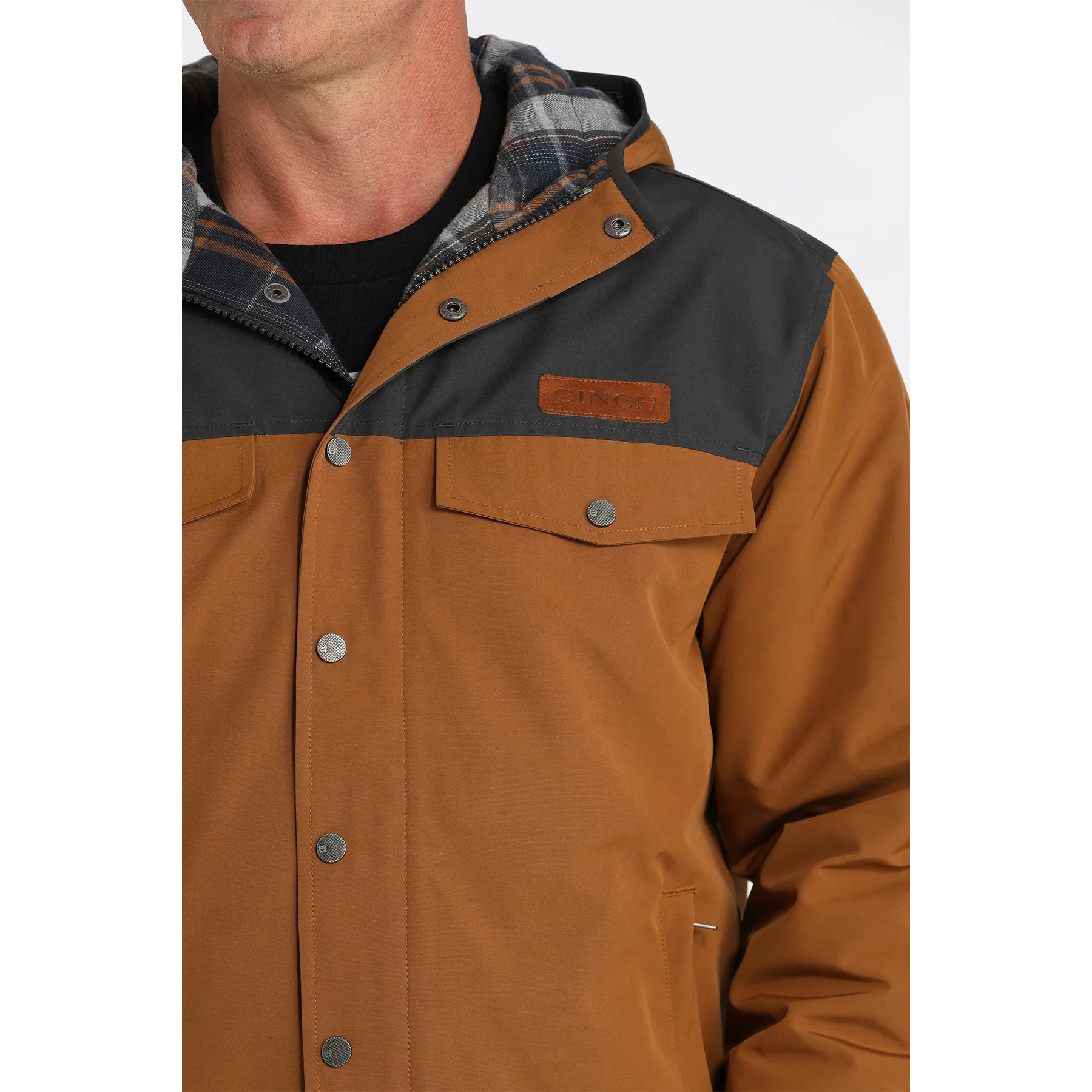 Cinch Men's Canvas Brown Barn Jacket MWJ1512002