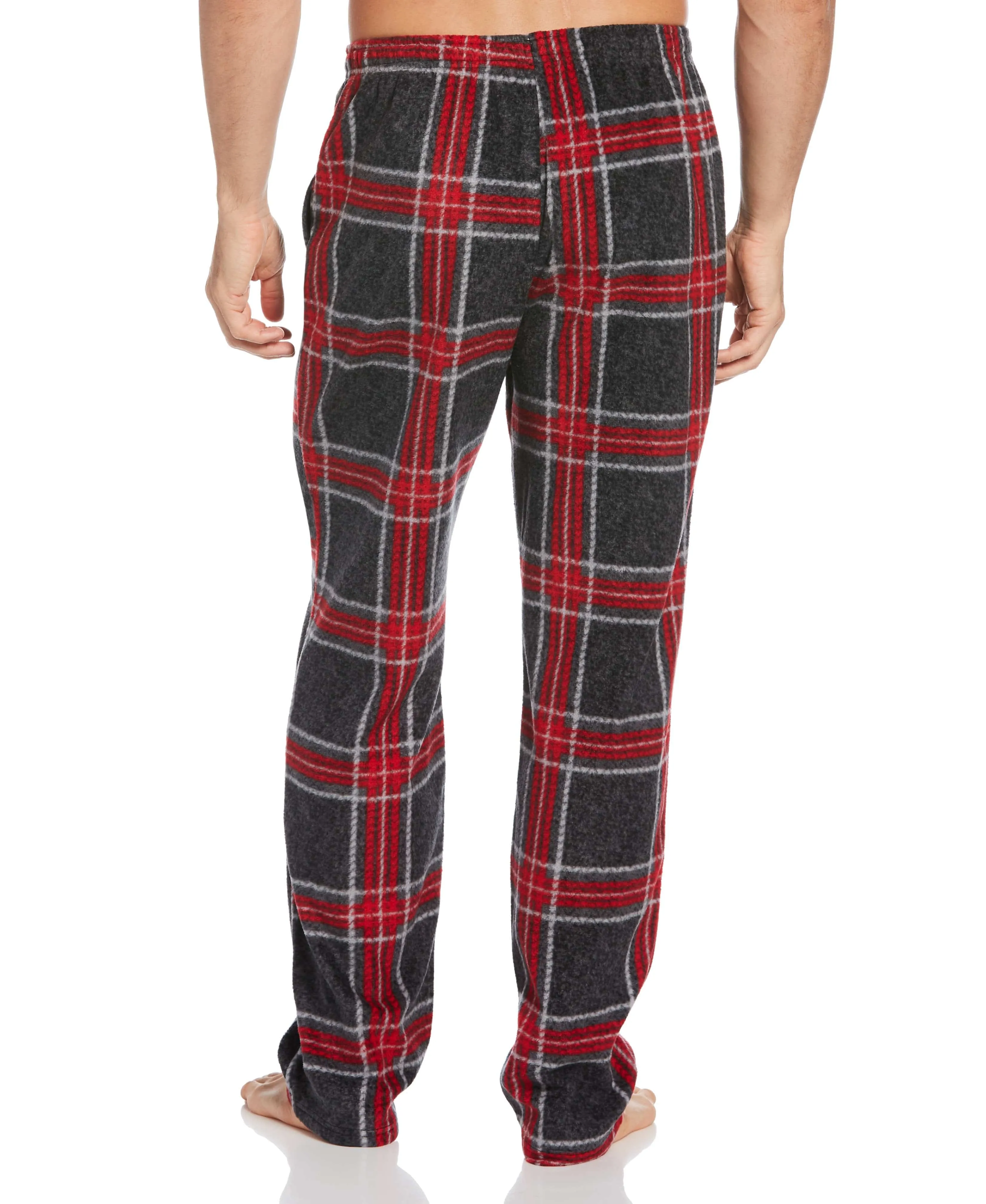 Fleece Chevron Plaid Pant