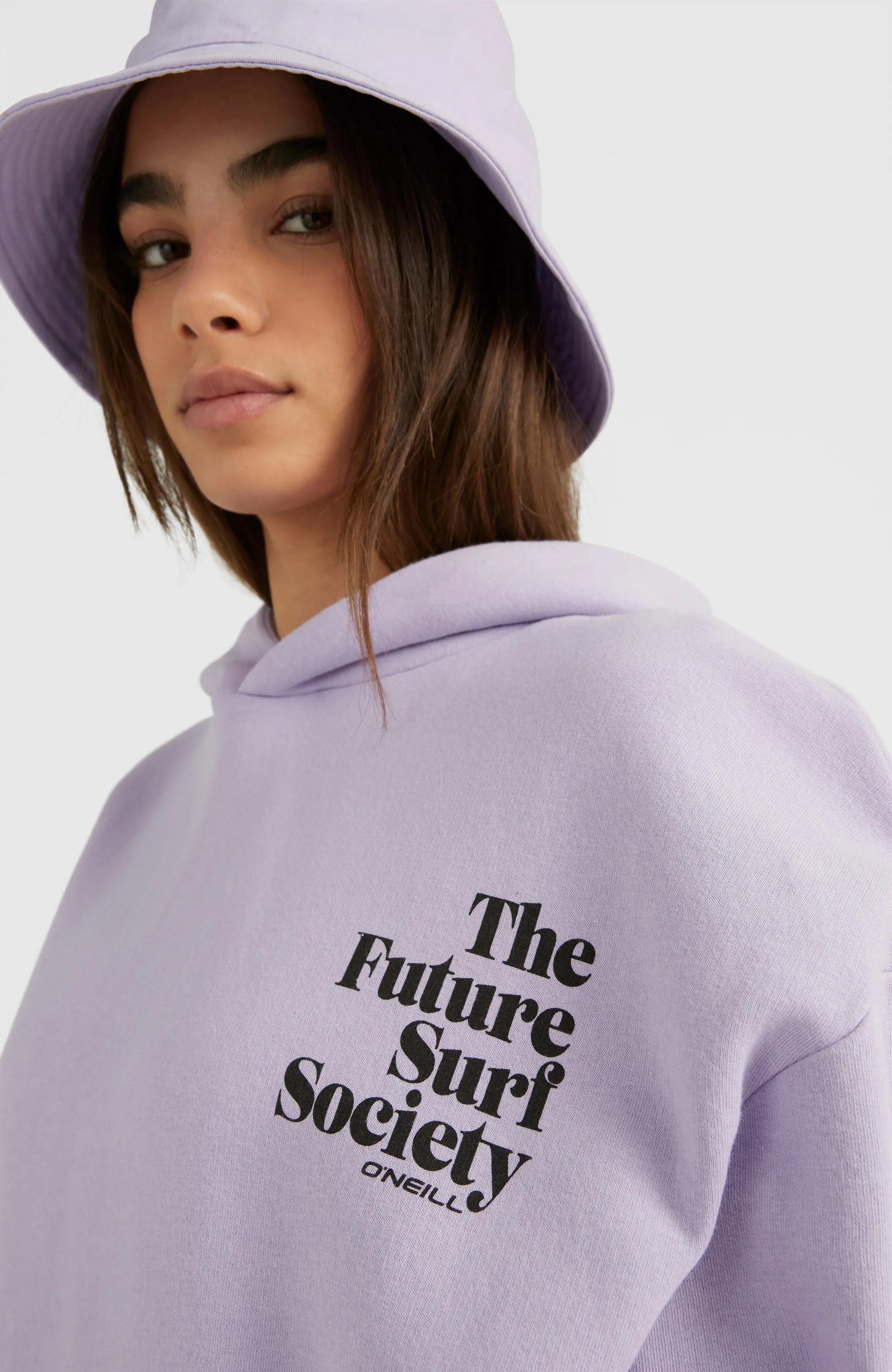 Future Surf Hoodie | Purple Rose