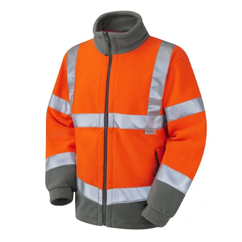 Leo Workwear Hartland Hi-Vis Fleece