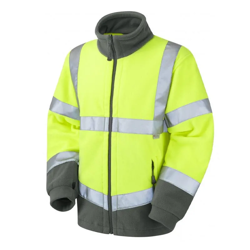 Leo Workwear Hartland Hi-Vis Fleece