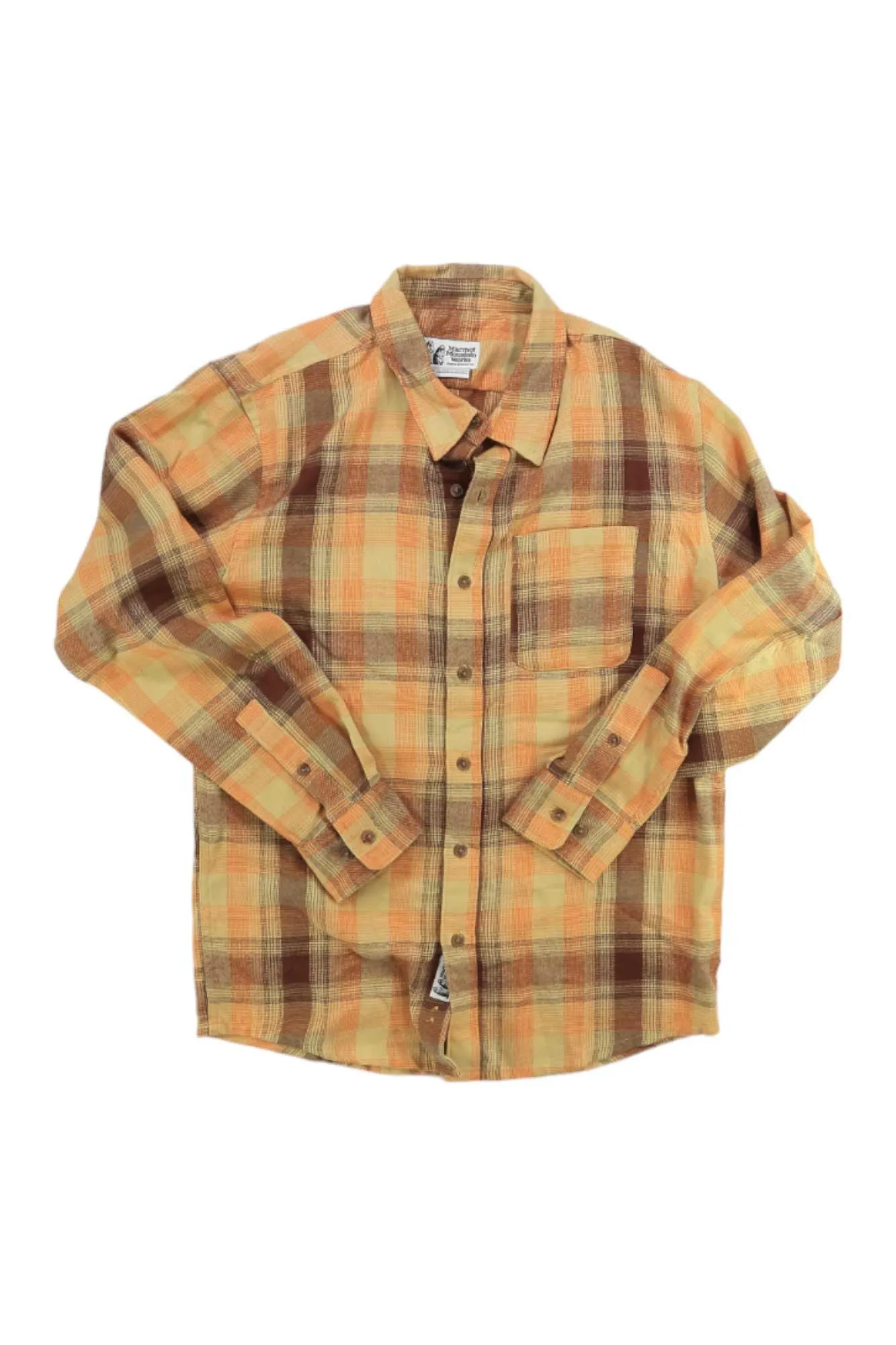 Marmot Mens Fairfax Novelty Lightweight Flannel LS Shirt