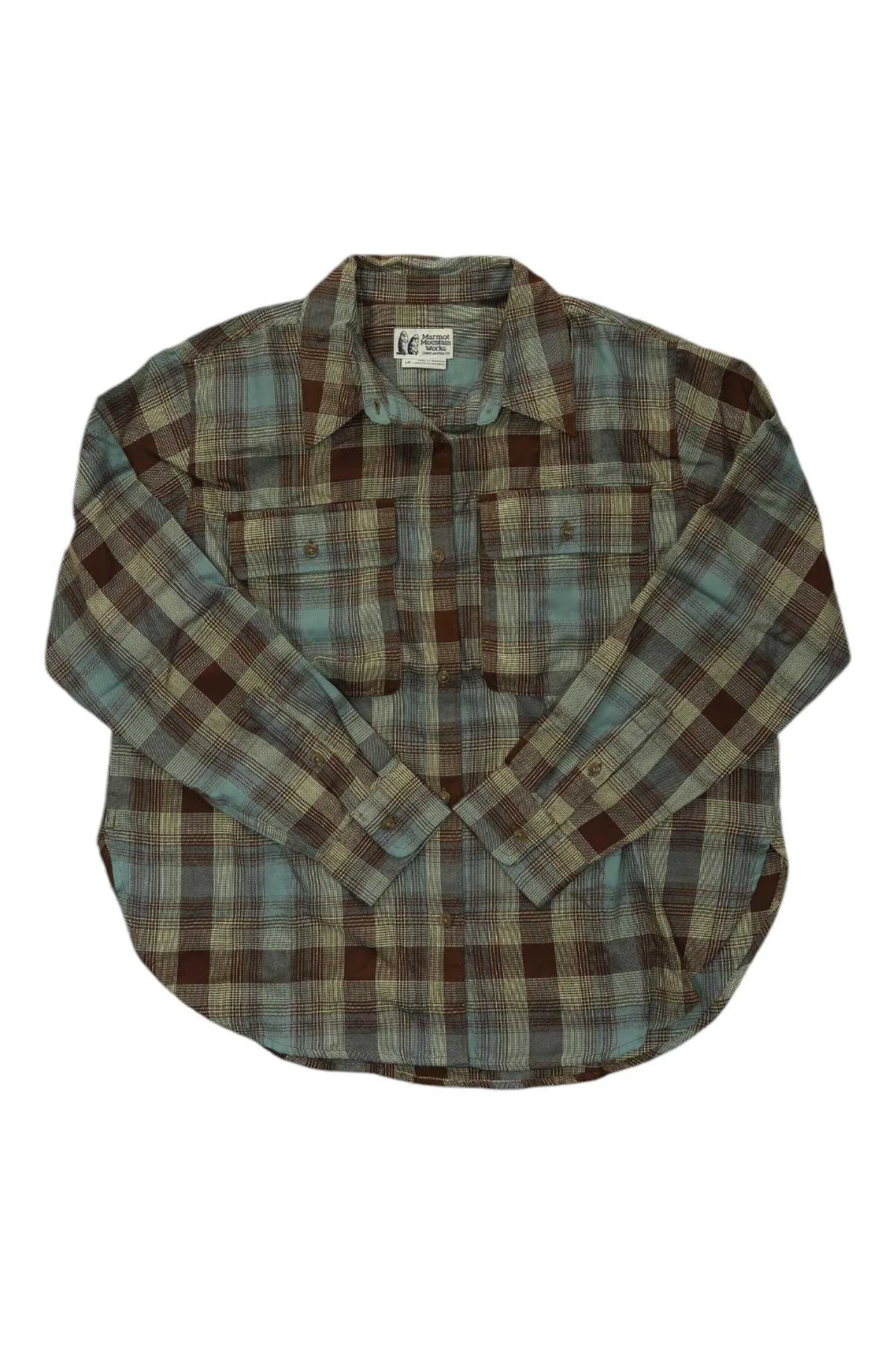 Marmot Womens Fairfax Lightweight Boyfriend Flannel Shirt