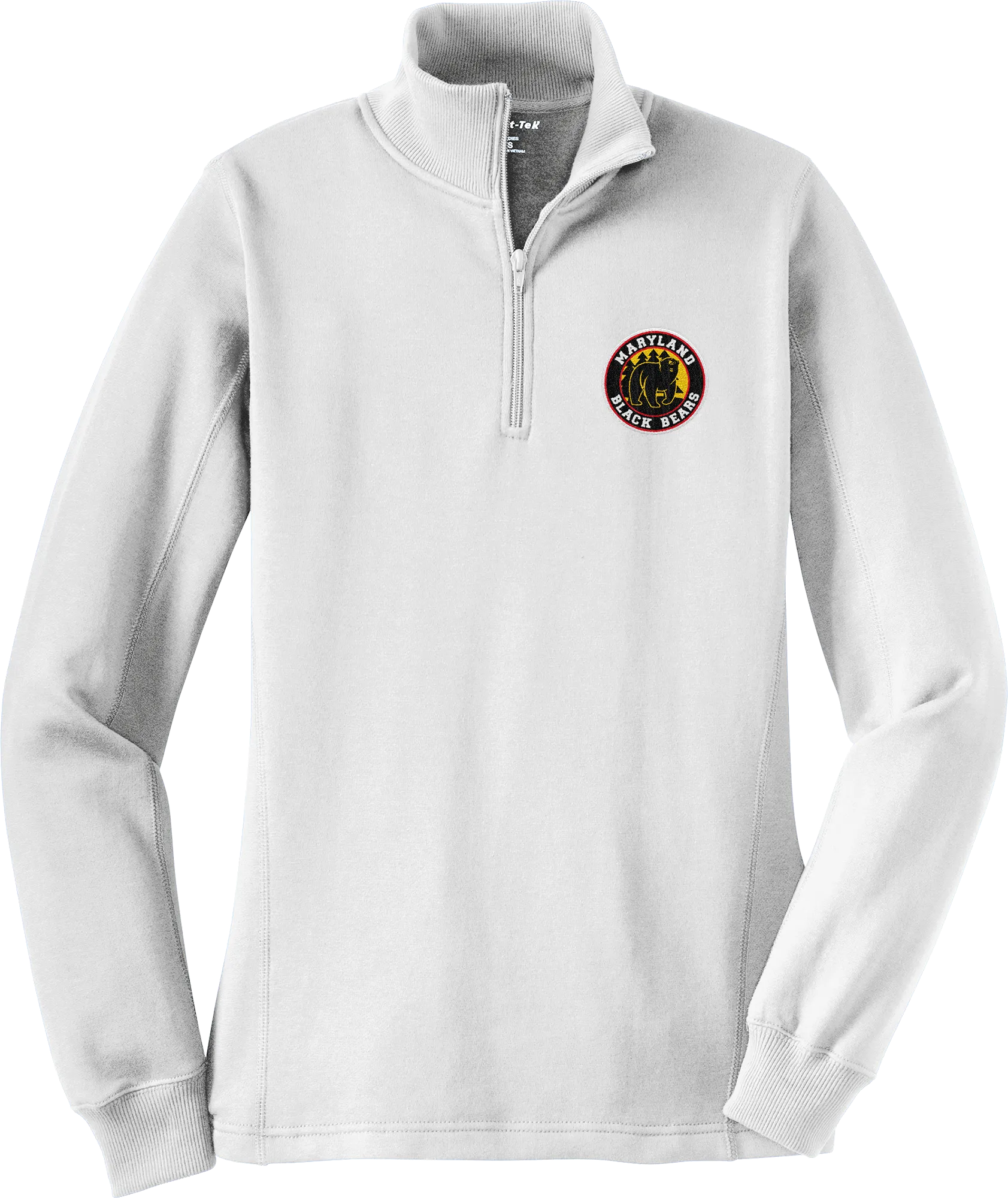 Maryland Black Bears Ladies 1/4-Zip Sweatshirt