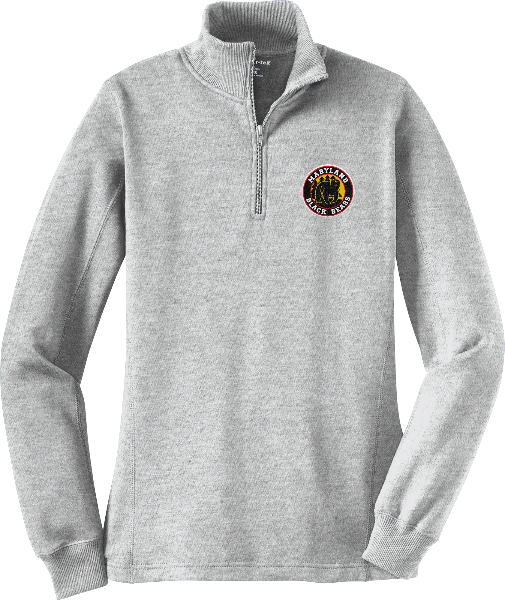 Maryland Black Bears Ladies 1/4-Zip Sweatshirt