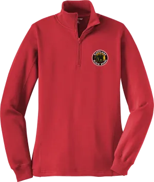 Maryland Black Bears Ladies 1/4-Zip Sweatshirt