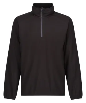 Navigate half-zip fleece | Black/Seal Grey