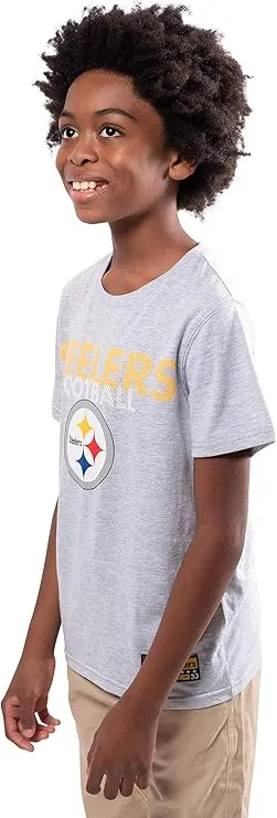 NFL Official Youth Super Soft Game Day T-Shirt|Pittsburgh Steelers