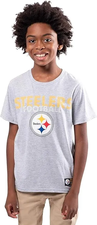 NFL Official Youth Super Soft Game Day T-Shirt|Pittsburgh Steelers