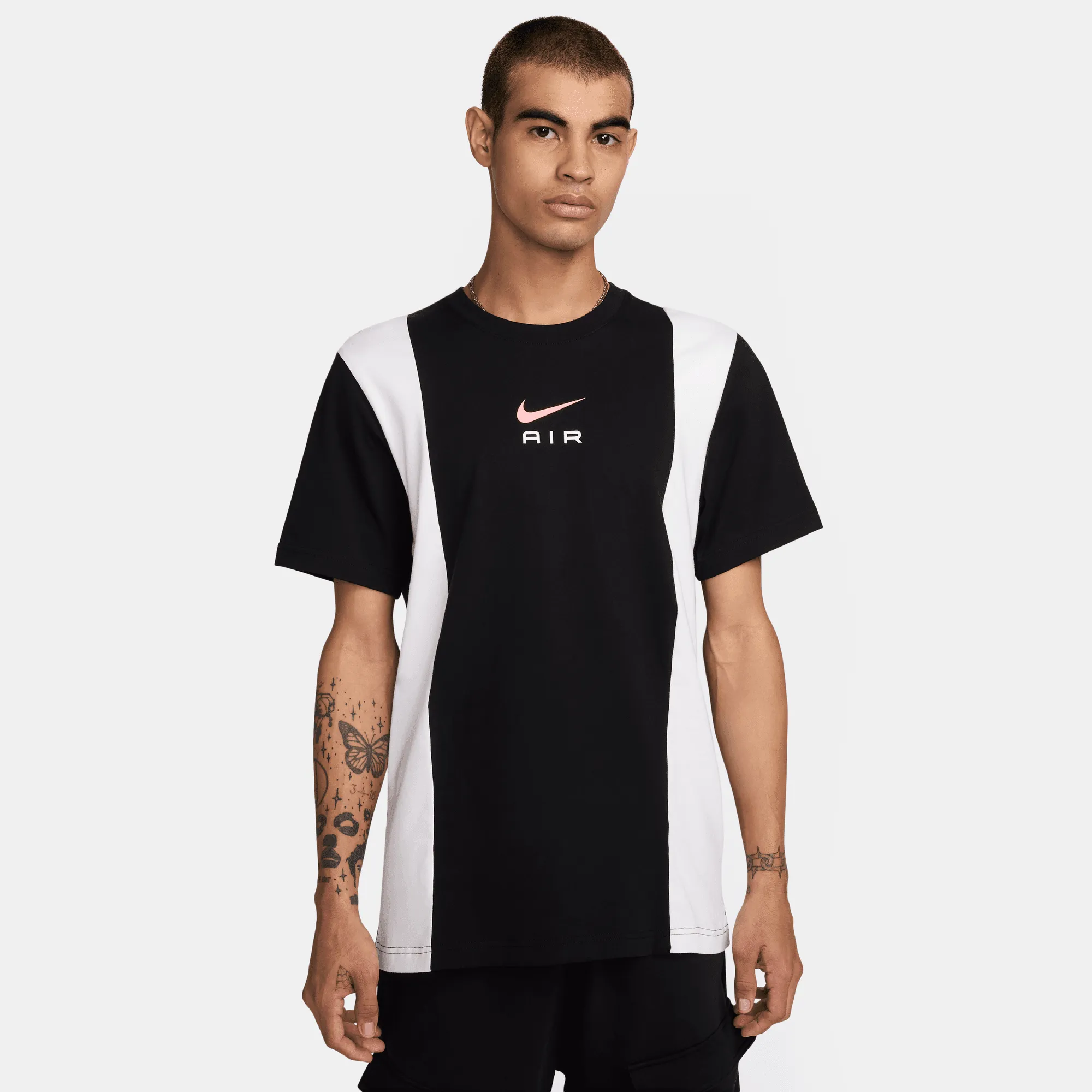 Nike Air Black White Short-Sleeve Top