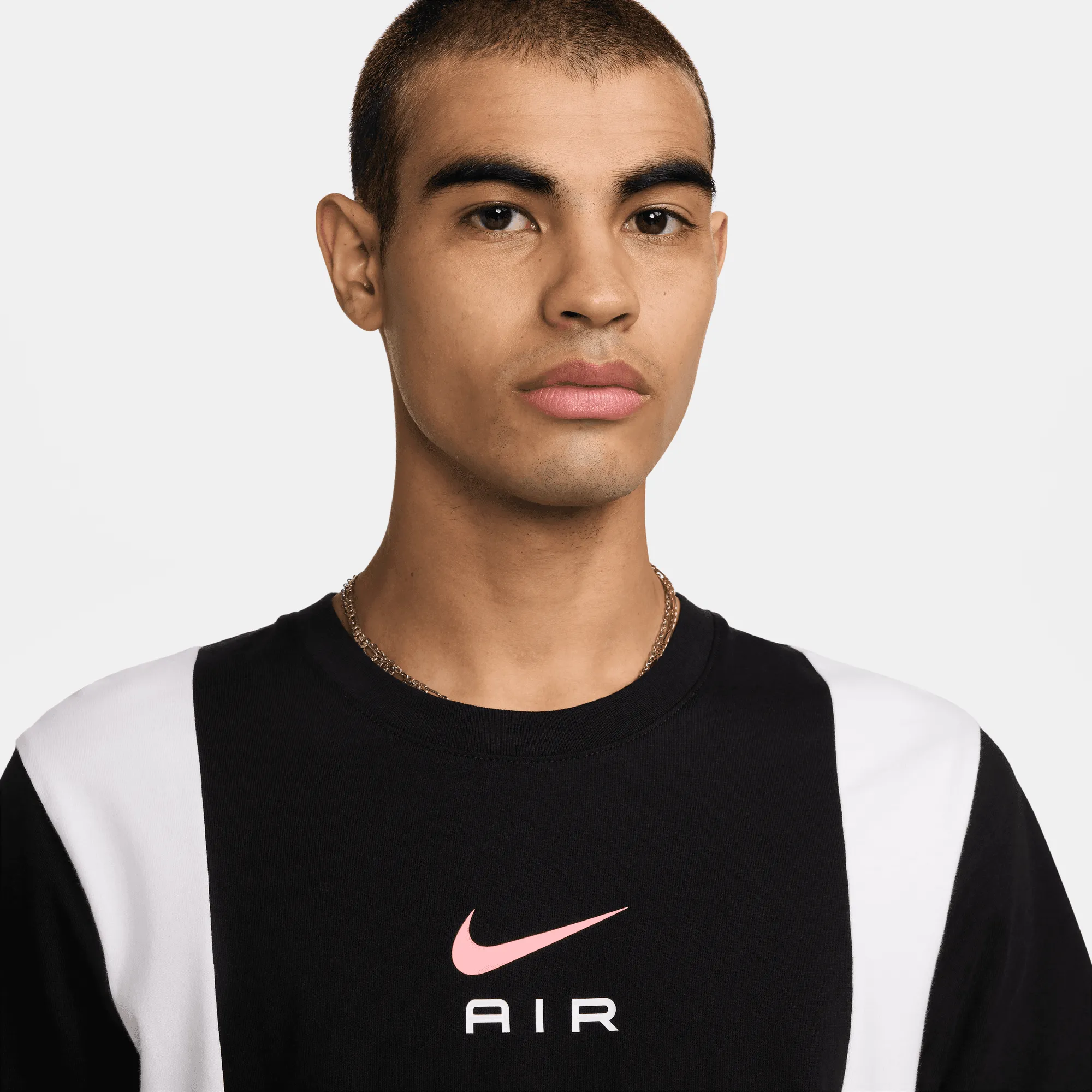 Nike Air Black White Short-Sleeve Top