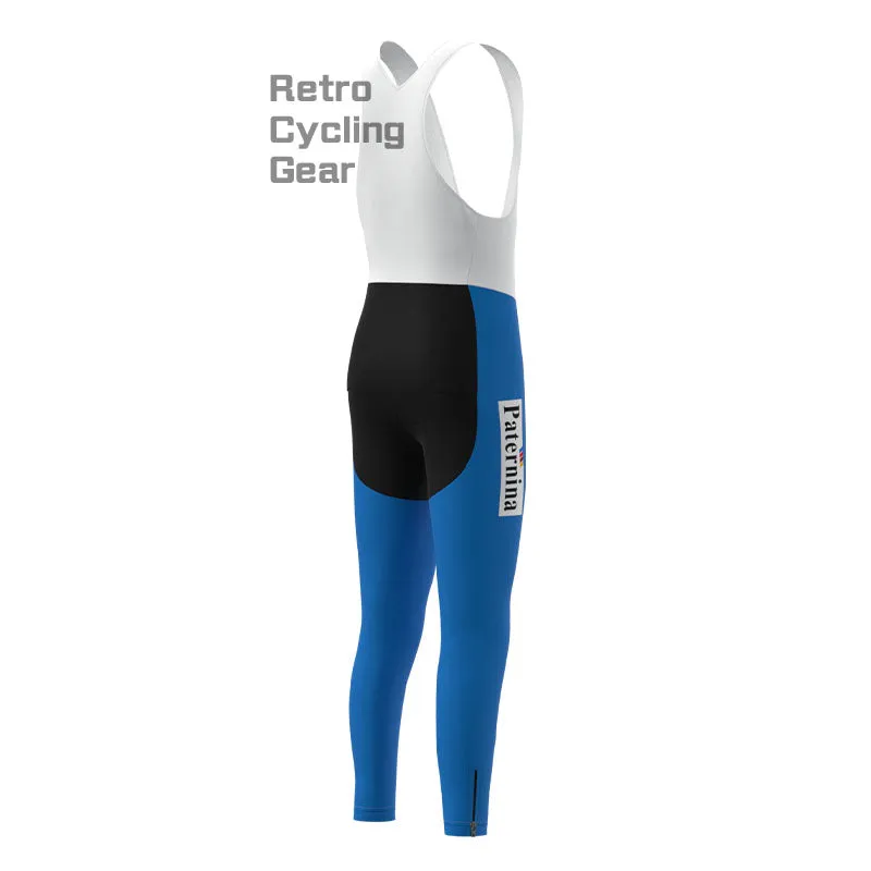 Paternina Fleece Retro Cycling Bib Pants