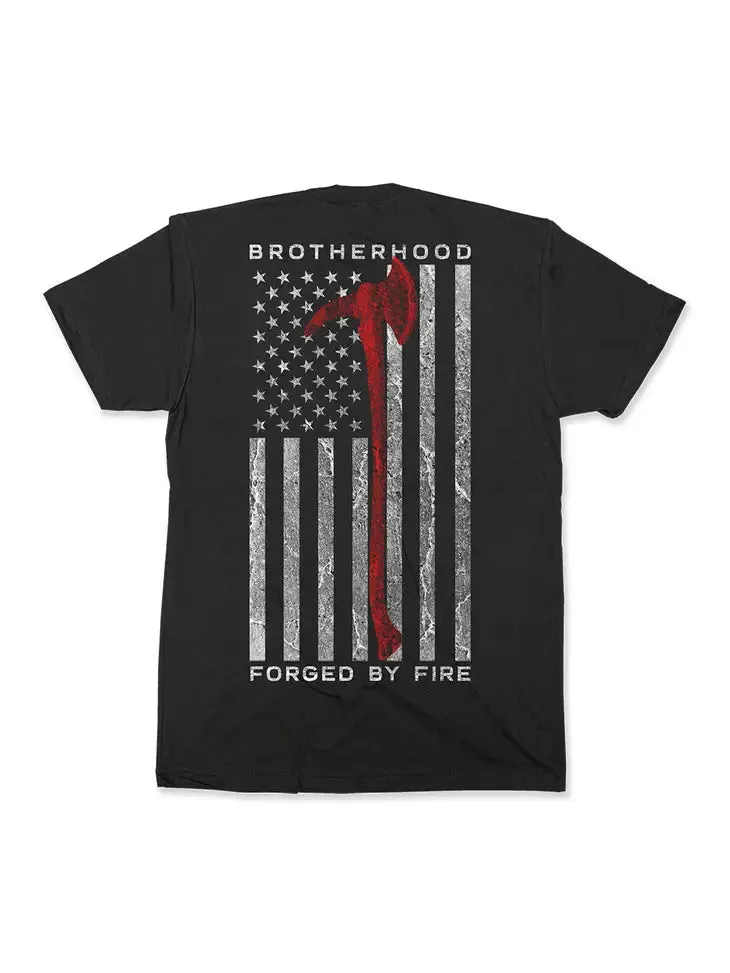 Red Line Flag T-Shirt