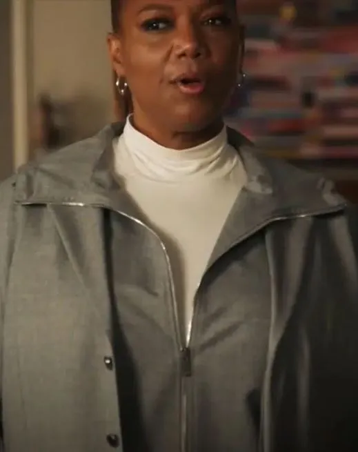 Robyn McCall Equalizer S03 Queen Latifah Hooded Blazer