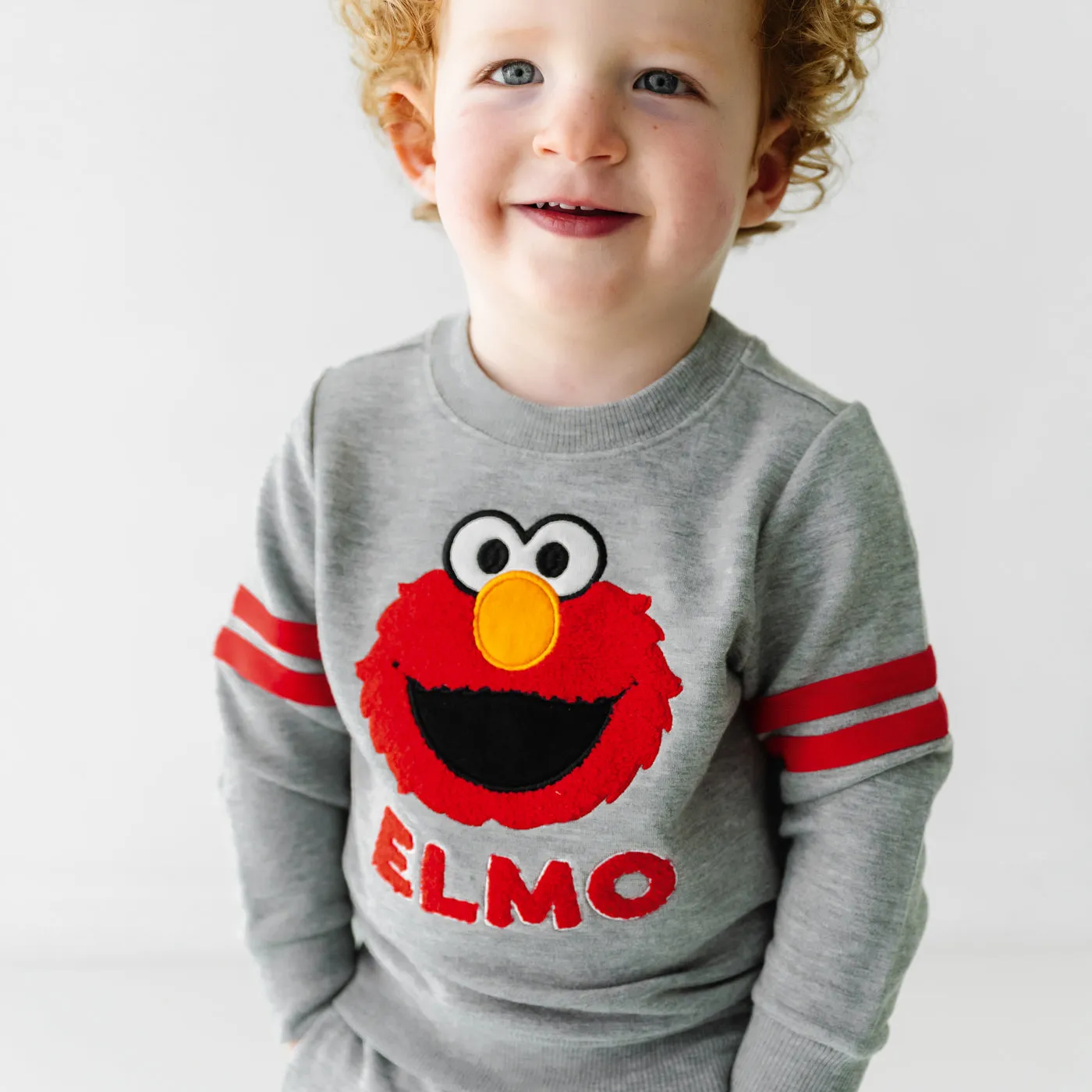 Spelling with Sesame Street Elmo Crewneck Sweatshirt   Jogger Set