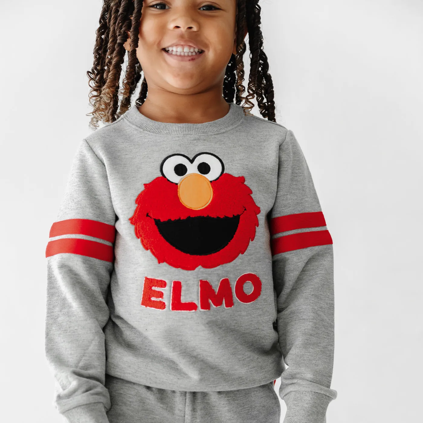 Spelling with Sesame Street Elmo Crewneck Sweatshirt   Jogger Set