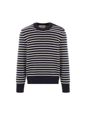 Striped Cotton Sweater