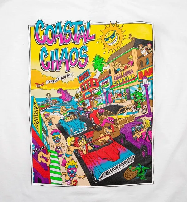 Thrilla Krew Coastal Chaos Short Sleeved T Shirts