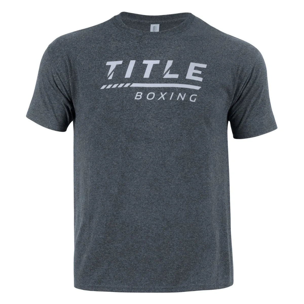 TITLE Boxing Striped Wordmark Tee