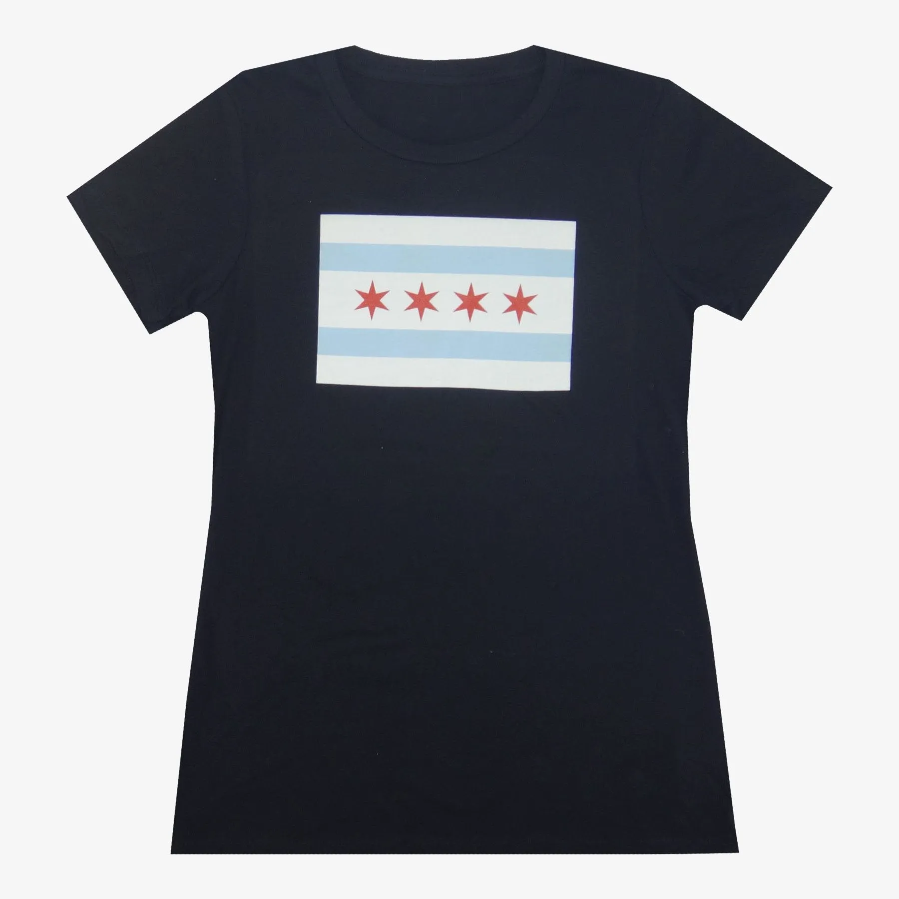 Women's Chicago Flag T-Shirt